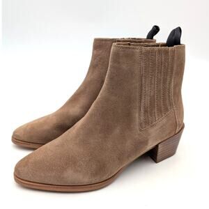 Rag & Bone Rover Suede Chelsea Ankle Boots Women's Brown Size US6 EU36